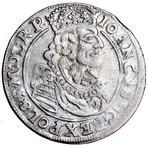 Polonia, Jan Kazimierz, Corona, ort, 1663, coniato a Bydgoszcz