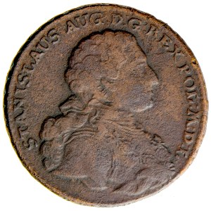 Poland, Stanisław August, Crown, copper trojak, 1766, minted in Kraków
