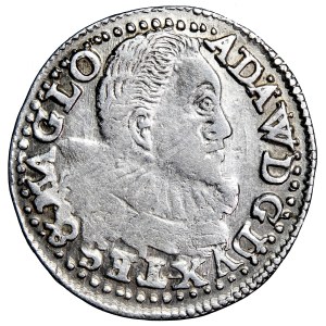 Silesia, Duchy of Cieszyn, Adam Wacław, trojak, 1597, minted in Cieszyn