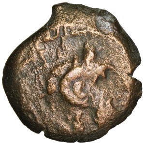 Egypt, Ptolemaic Kingdom, Ptolemy VII—Ptolemy Apion, AE 18, ca. 140–96 BCE, Cyrena mint