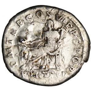 Cesarstwo Rzymskie, Trajan, denar, 114-117, men. Rzym