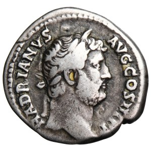 Roman Empire, Hadrian, denarius, 136, minted in Rome – PROVINCES SERIES