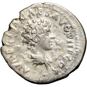 Roman Empire, Antoninus Pius and Marcus Aurelius as Caesar, denarius, 141, minted in Rome