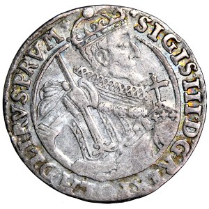 Polska, Zygmunt III, Korona, ort, 1623, men. Bydgoszcz
