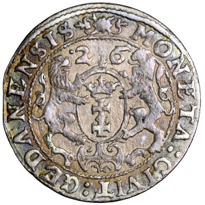 Poland, Sigismund III, Gdańsk, ort, 1626, minted in Gdańsk