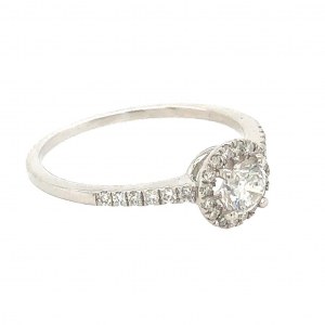 1.94 GR GOLD RING WITH DIAMONDS - RNG30401