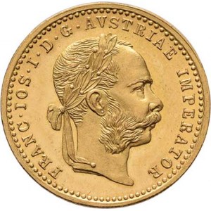 František Josef I., 1848 - 1916, Dukát 1906, 3.491g, zcela nep.rysky, nep.skvrnky,
