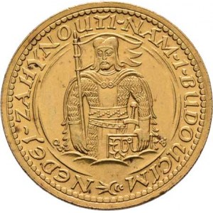 Československo, období 1918 - 1939, 2 Dukát 1930 (raženo pouze 942 ks), 6.974g, nep.hr.,