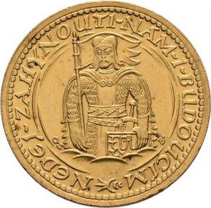Československo, období 1918 - 1939, 2 Dukát 1930 (raženo pouze 942 ks), 6.974g, nep.hr.,