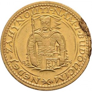 Československo, období 1918 - 1939, Dukát 1933 (raženo 57.597 ks), 3.486g, zásek na