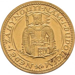 Československo, období 1918 - 1939, Dukát 1936 (raženo pouze 14.566 ks), 3.492g, zcela