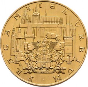 Československo, období 1960 - 1990, 10 Dukát 1978 - Karel IV. (pouze 3489 ks), 34.886g,