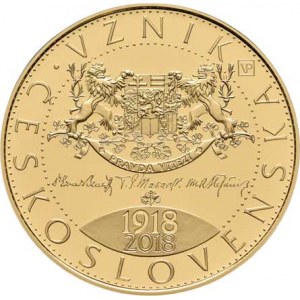 Česká republika, 1993 -, 10000 Koruna 2018 - 100 let vzniku Československa,
