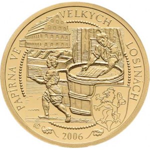 Česká republika, 1993 -, 2500 Koruna 2006 - Papírna Velké Losiny, KM.89