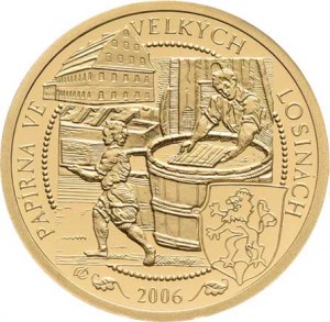 Česká republika, 1993 -, 2500 Koruna 2006 - Papírna Velké Losiny, KM.89