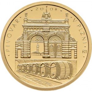 Česká republika, 1993 -, 2500 Koruna 2008 - Pivovar v Plzni, KM.104