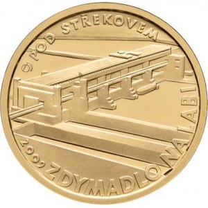 Česká republika, 1993 -, 2500 Koruna 2009 - Zdymadlo na Labi pod Střekovem,