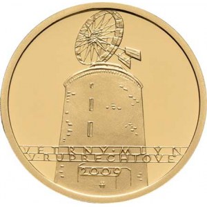 Česká republika, 1993 -, 2500 Koruna 2009 - Větrný mlýn v Ruprechtově,
