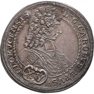 Olomouc-biskup., Karel III. Lotrinský, 1695 - 1710, XV Krejcar 1708, S-V.558 (B/B2), 6.328g, krásná