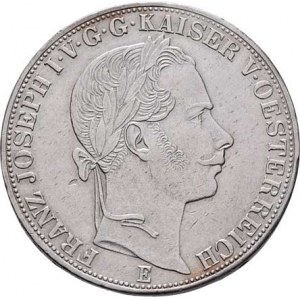 Rakouská a spolková měna, údobí let 1857 - 1892, Tolar spolkový 1865 E, 18.449g, dr.hr., dr.rysky R