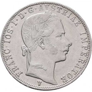 Rakouská a spolková měna, údobí let 1857 - 1892, Zlatník 1859 V - bez tečky za REX, 12.299g,