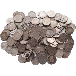 USA, Dime 1946-1964 - typ Roosevelt, KM.195 (Ag900),