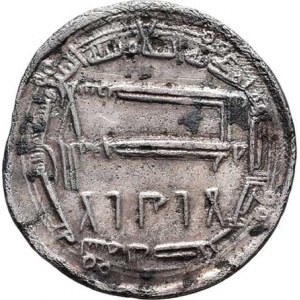 Abásovci, Harún al Rašíd, AH.170 - 193, AR Dirhem, AH.192 (= 807), mincovna Madínat as Salam