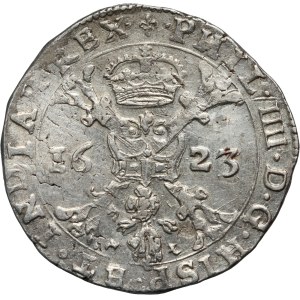 Belgio, Paesi Bassi spagnoli, Filippo IV, patagono 1623, Bruges