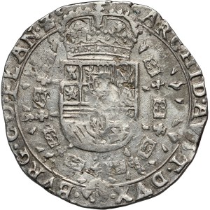 Belgie, Španělské Nizozemí, Filip IV., 1/2 patagonu 1645, Bruggy