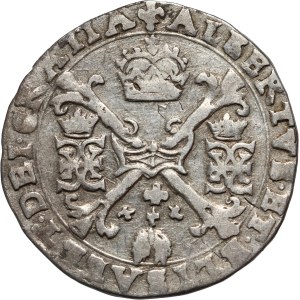 Belgium, Spanish Netherlands, Albert and Isabella 1598-1621, 1/4 Patagon, Brugge