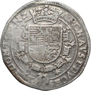 Belgium, Spanish Netherlands, Albert and Isabella 1598-1621, 1/4 Patagon, Tournai