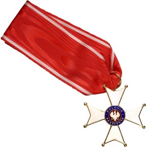 III RP, Commander's Cross, Order of Polonia Restituta Class III, with ID and box.
