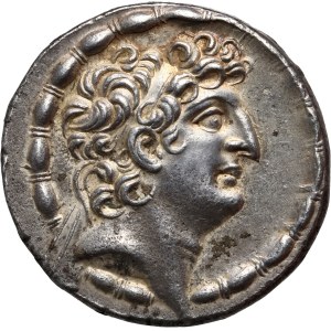 Greece, Seleucid Kingdom, Antiochus VIII Grypos 121-96 BC, Tetradrachm, Antioch
