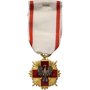 People's Republic of Poland, Polish Red Cross 1st degree badge of honor in a box