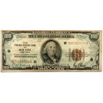 USA, Federal Reserve Bank of New York, 100 Dollars 1929