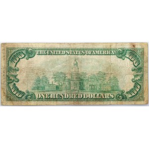 USA, 100 Dollars 1928, Gold Certificate, Serie A
