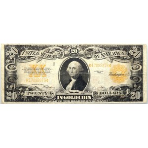 USA, 20 Dollars 1922, Gold Certificate, series K