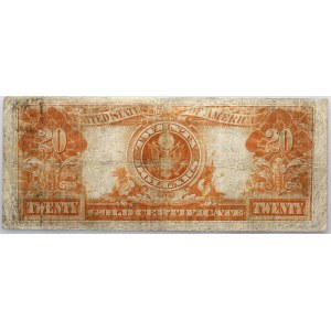 USA, 20 Dollars 1922, Gold Certificate, series K