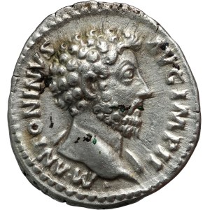 Roman Empire, Marcus Aurelius 161-180, Denarius, Rome