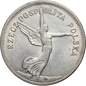 II RP, 5 zloty 1928, Warsaw, Nike