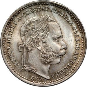 Hungary, Franz Josef I, 20 Krajczar 1868 GYF, Karlsburg