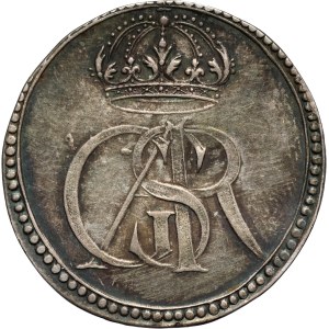Svezia, Gustavo II Adolfo 1611-1632, gettone d'argento senza data