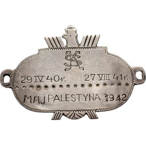 PSZnZ, Immortal in the form of a bracelet by Kazimierz Sokol from Palestine