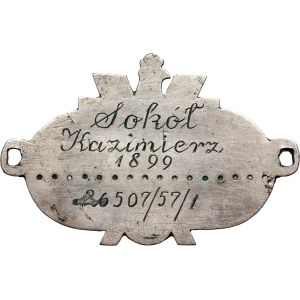 PSZnZ, Immortal in the form of a bracelet by Kazimierz Sokol from Palestine