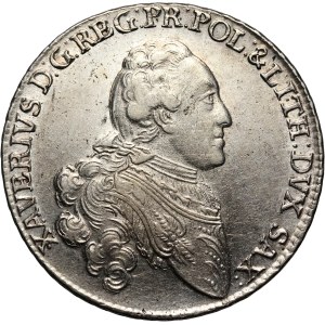 Xavier (en tant qu'administrateur), 2/3 thaler (florin) 1767 EDC, Dresden