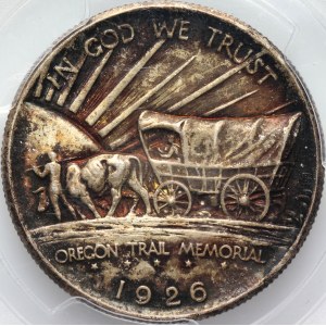 USA, 1/2 Dollar 1926, Philadelphia, Oregon Trail Memorial
