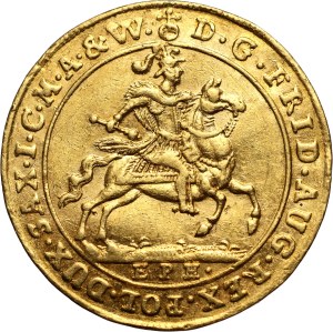 August II Mocny, dukat 1702 EPH, Lipsk