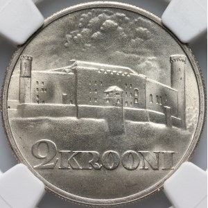 Estonia, 2 Krooni 1930, Tompea Fortness
