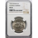 Estonia, 2 Krooni 1930, Tompea Fortness