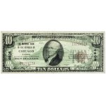 États-Unis d'Amérique, The Federal Reserve Bank of Chicago, 10 dollars 1929
